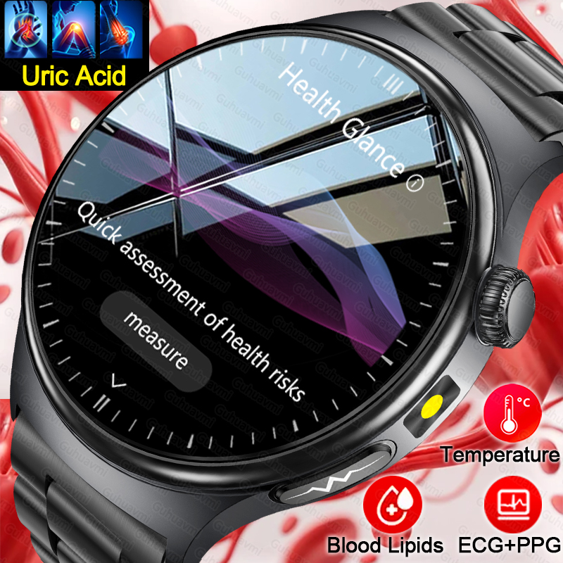 Gmt Dual Timezone Watch - Новые умные часы с точным ЭКГ-монитором,