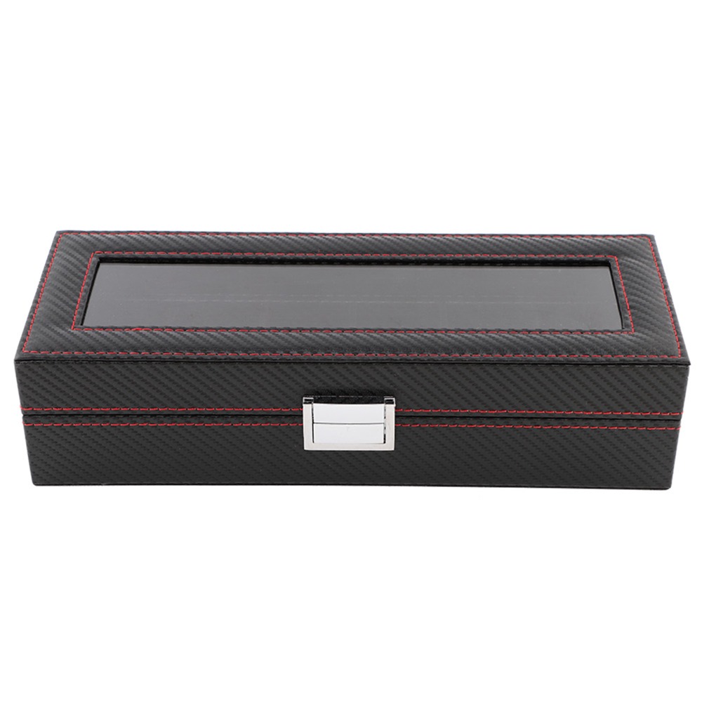 Luxury Watch Collection Box - Пылезащитный футляр для часов из углеродного