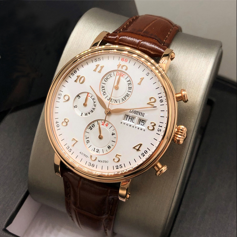 Luxury Watch German - Часы швейцарские LOBINNI мужские с вечным