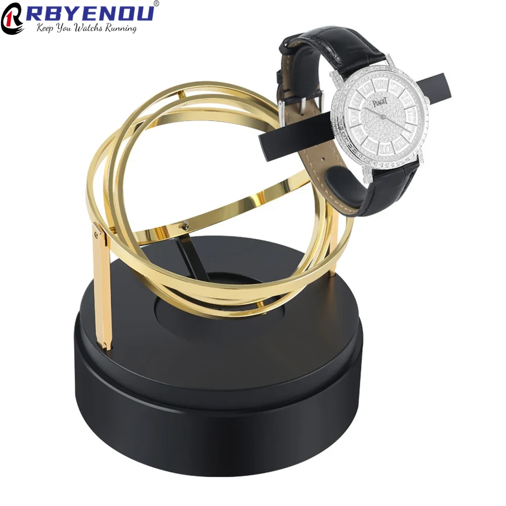 Luxury Watch Collection Box - Автоматический электрический бесшумный моторный механизм для