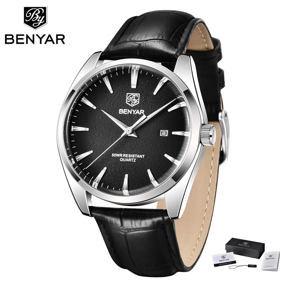 Luxury Watch German - Benyar 5163, лучший бренд, роскошные военные