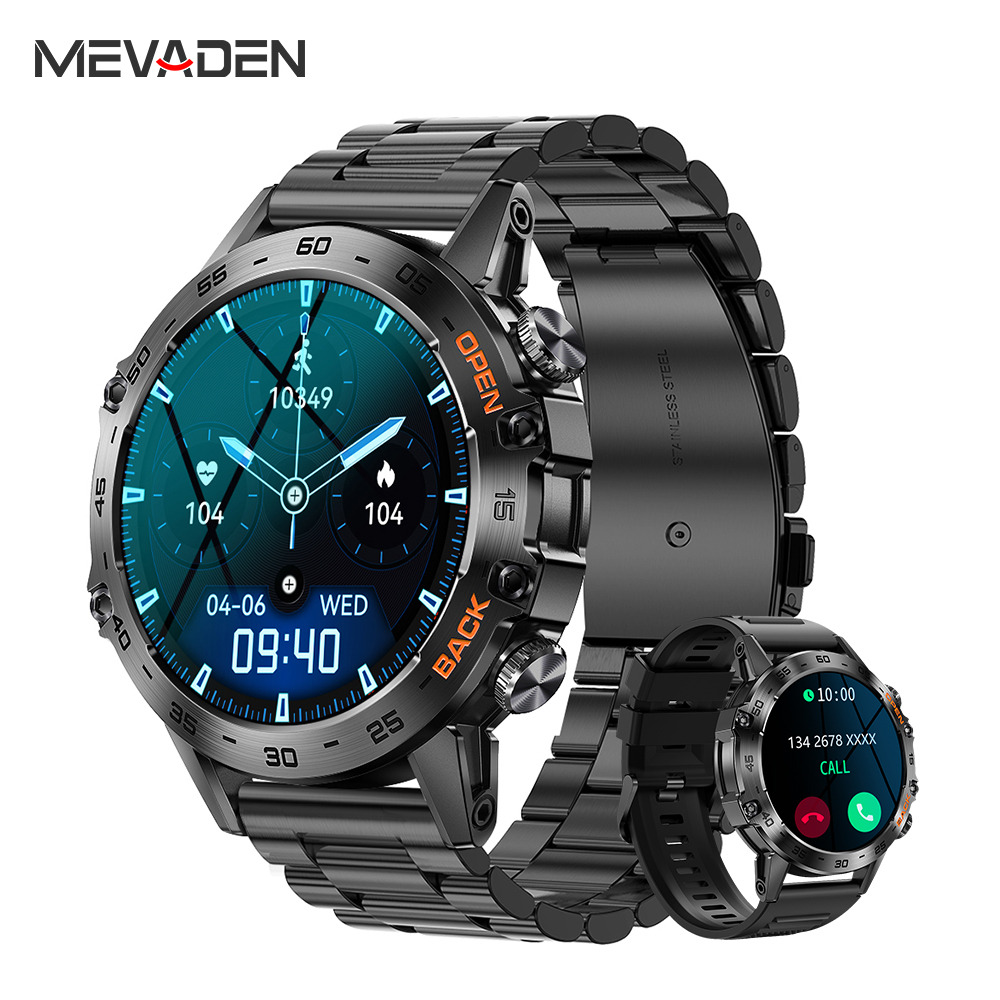 Luxury Watch German - Мужские умные часы MEVADEN Steel 1.39