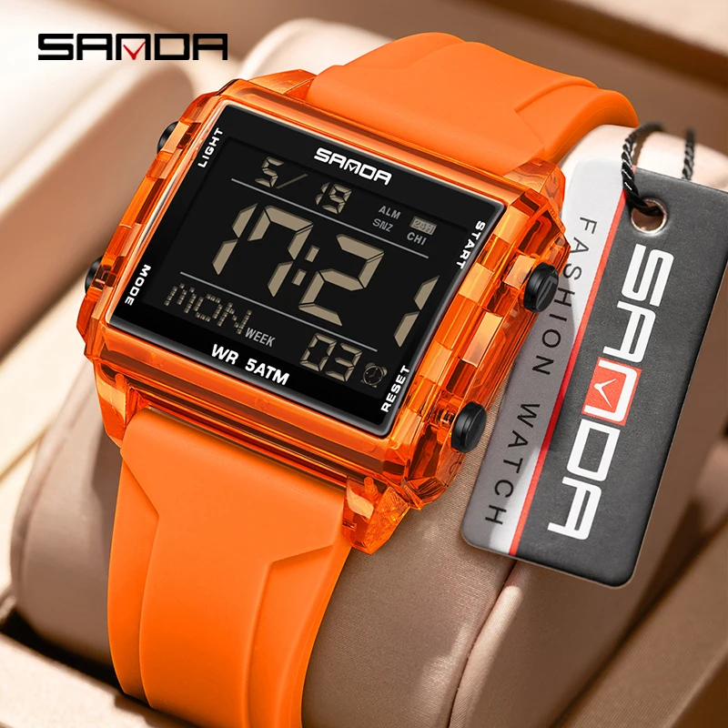 Luxury Watch Brands In World - SANDA брендовые модные часы для мужчин