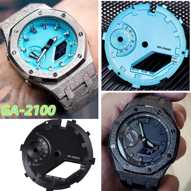 Casio Watch G-Shock Ga-2100 - Для Casio G-Shock GA-2100/2110: Модифицированный циферблат,