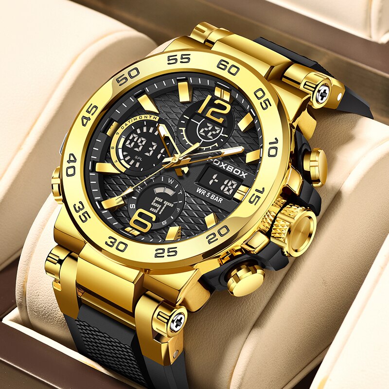 Luxury Watch Collection Box - FOXBOX бизнес часы мужские модные дайвер
