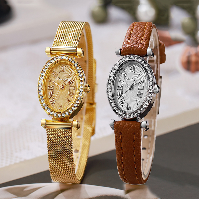 Luxury Watch Dial - Роскошные женские часы с овальным циферблатом,