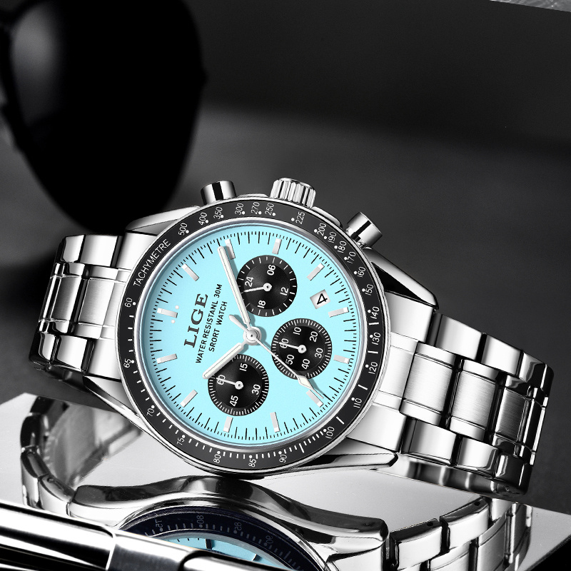 Мужские наручные часы LIGE 202 – обзор и цена Luxury Watch Organizer For Men