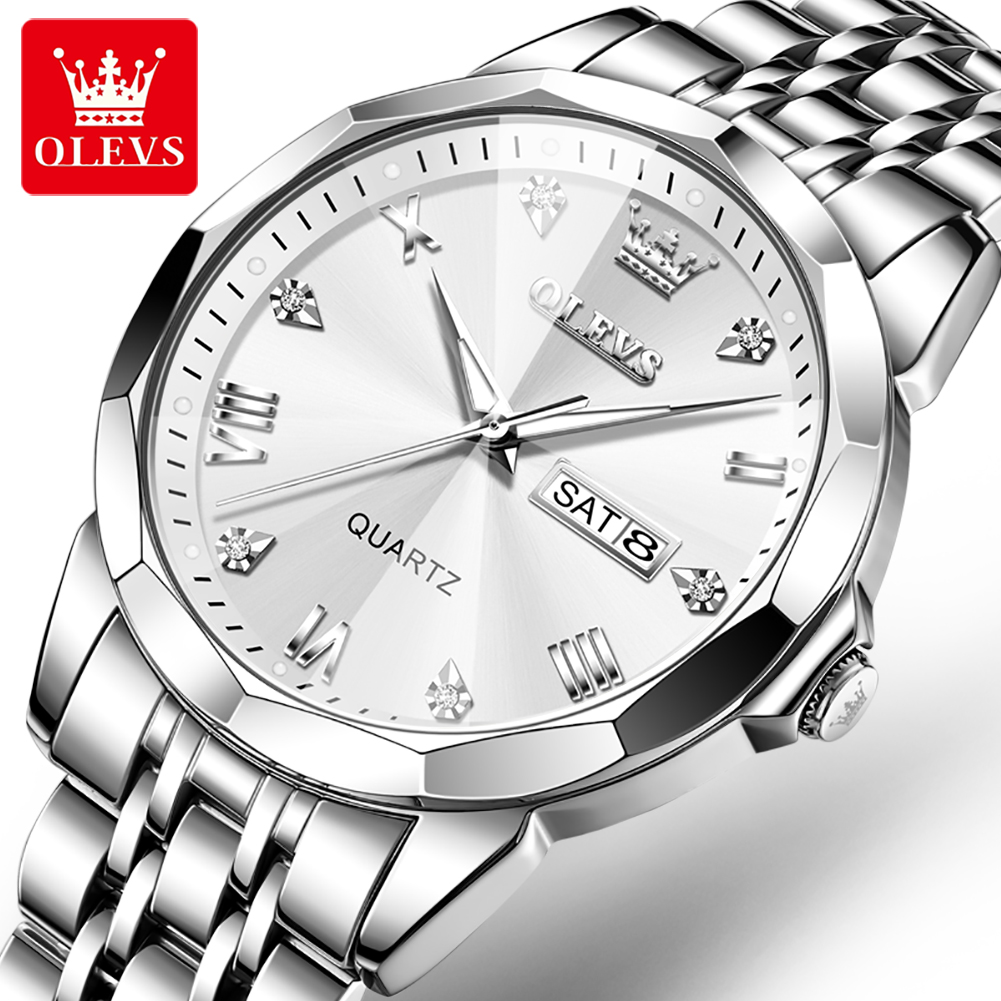 OLEVS 9931 Оригинальные фирмен – обзор и цена Luxury Watch Organizer For Men