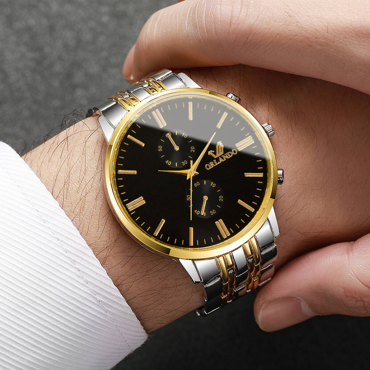 3 шт./компл. модные мужские де – обзор и цена Luxury Watch Organizer For Men