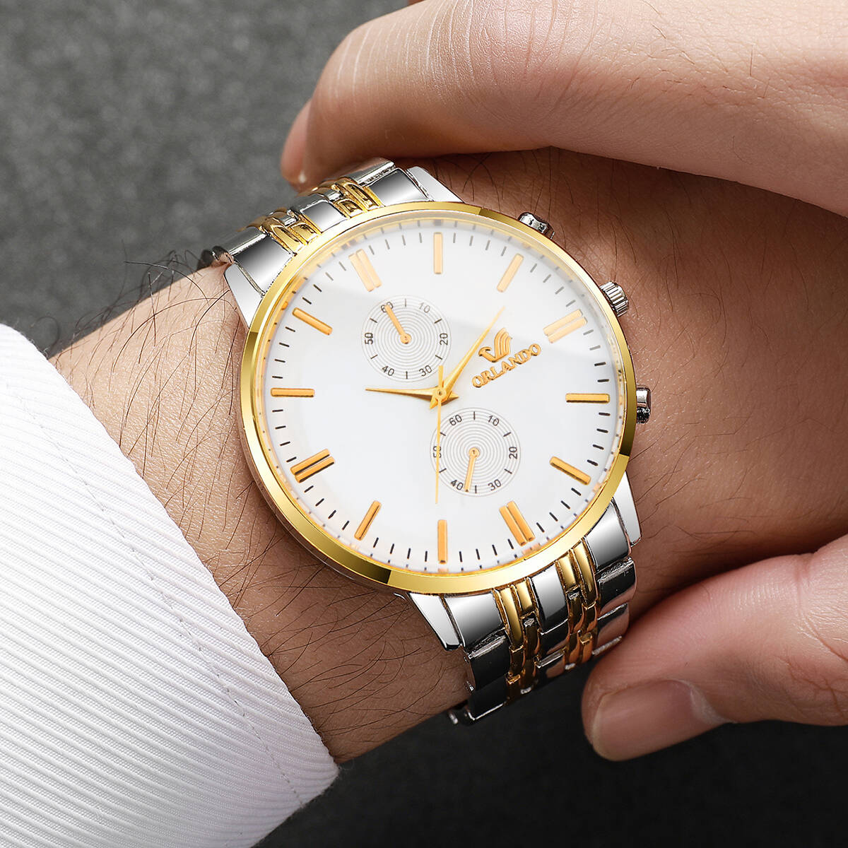 3 шт./компл. модные мужские де – обзор и цена Luxury Watch Organizer For Men