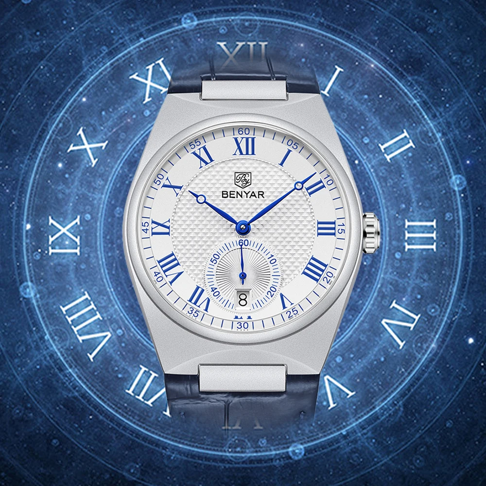 Мужские кварцевые часы BENYAR  – обзор и цена Luxury Watch Store