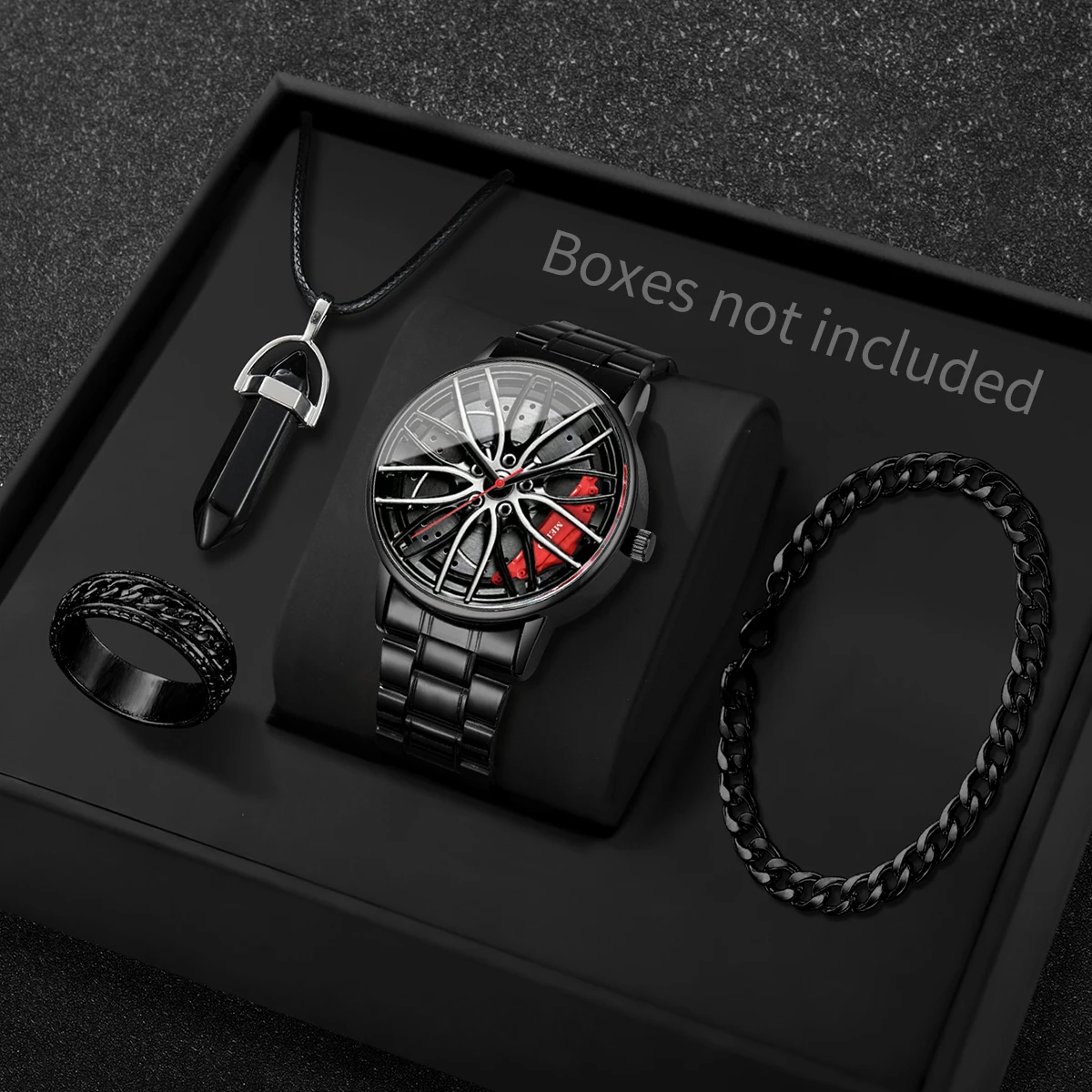 Набор из 4 модных мужских спор – обзор и цена Luxury Watch Organizer For Men