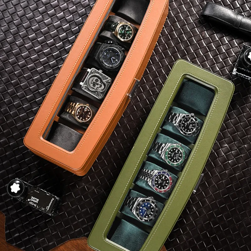 Легкий роскошный кожаный орган – обзор и цена Luxury Watch Collection Box