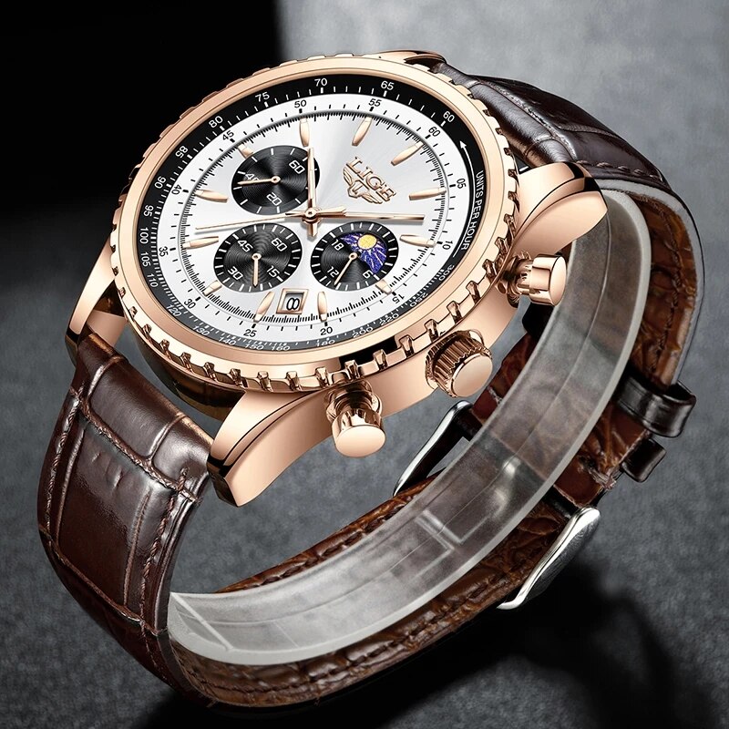 Часы наручные LIGE Мужские ква – обзор и цена Luxury Watch Organizer For Men