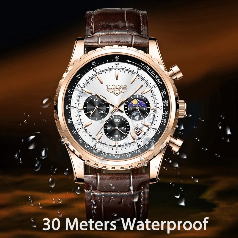 Часы наручные LIGE Мужские ква – обзор и цена Luxury Watch Organizer For Men