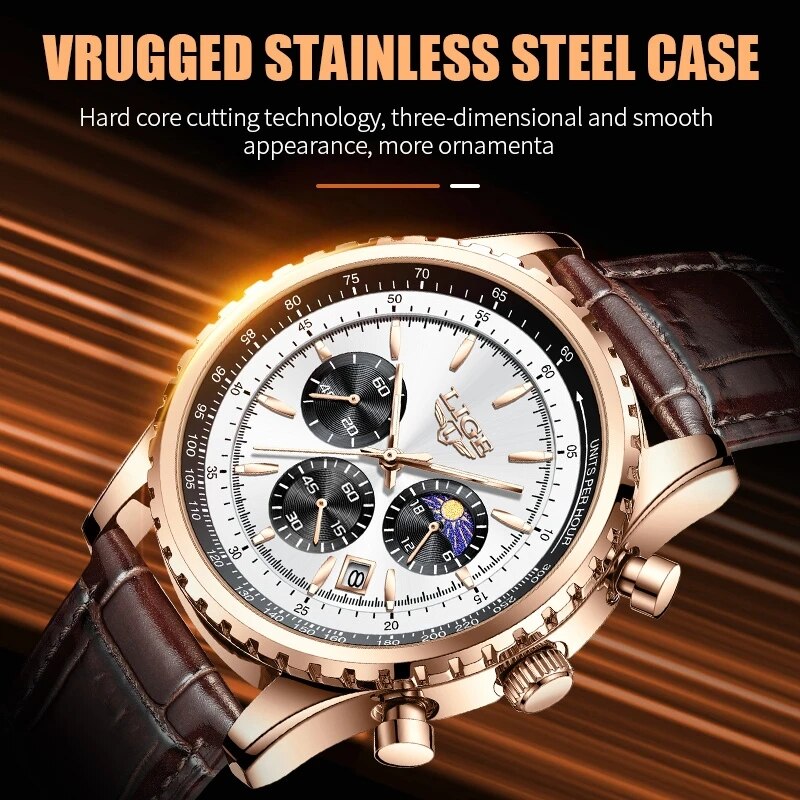 Часы наручные LIGE Мужские ква – обзор и цена Luxury Watch Organizer For Men