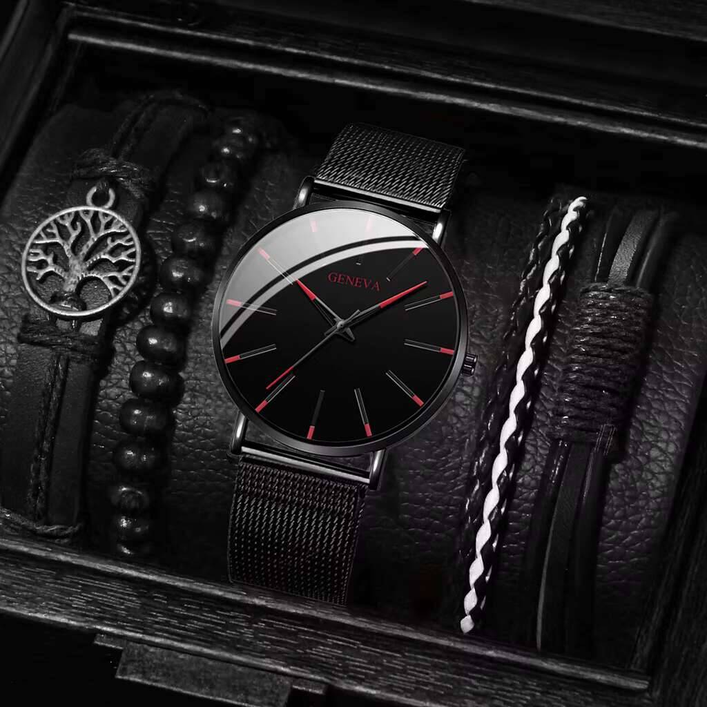 5 шт./комплект, мужские кварце – обзор и цена Luxury Watch Organizer For Men