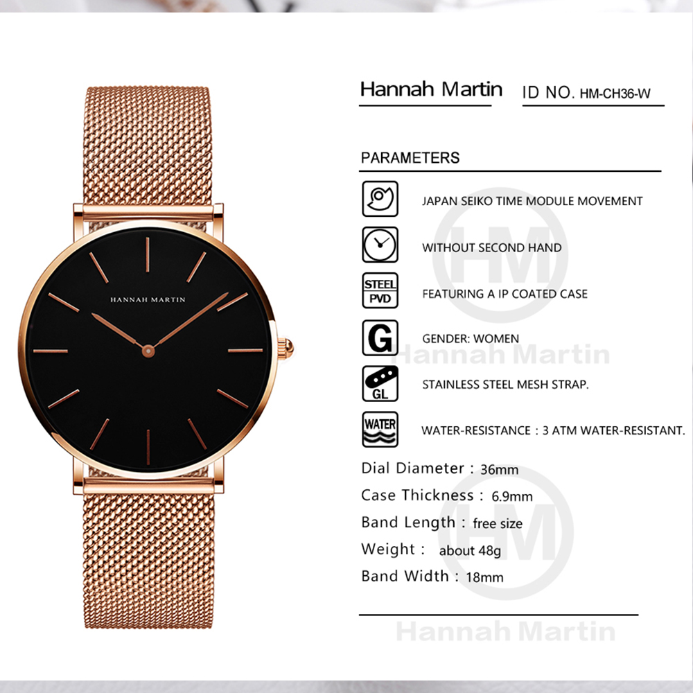 Hannah Martin, лучший бренд, р – обзор и цена Luxury Watch Japan