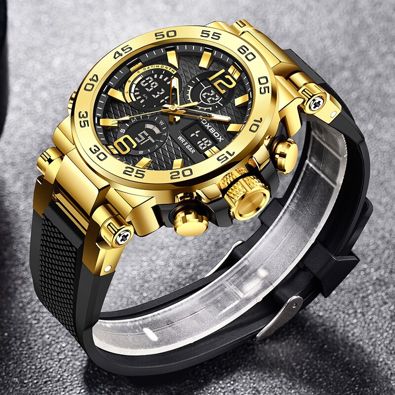 FOXBOX бизнес часы мужские мод – обзор и цена Luxury Watch Collection Box