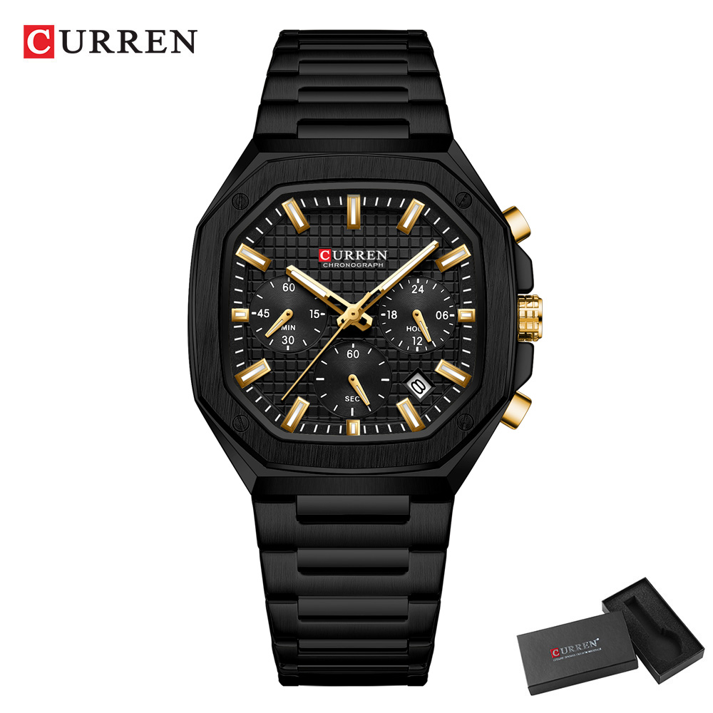 CURREN Роскошные квадратные ча – обзор и цена Luxury Watch Dial