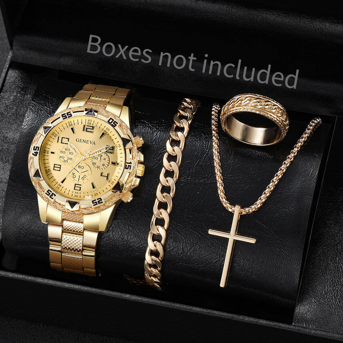 4 шт./компл. Модные мужские де – обзор и цена Luxury Watch Organizer For Men