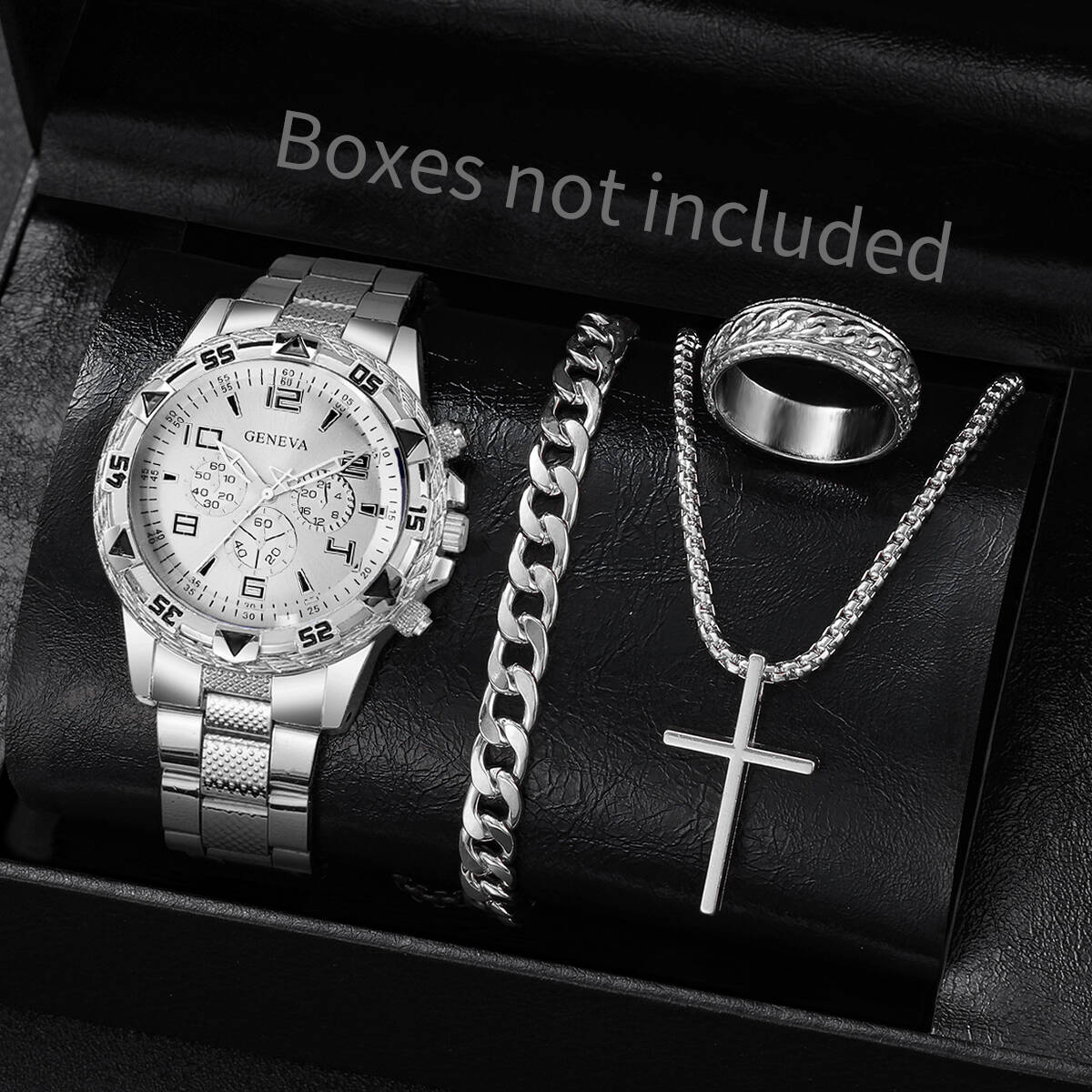 4 шт./компл. Модные мужские де – обзор и цена Luxury Watch Organizer For Men