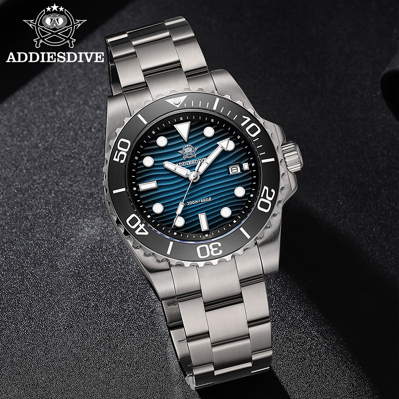 ADDIESDIVE мужские 2115 кварце – обзор и цена Luxury Watch Dial