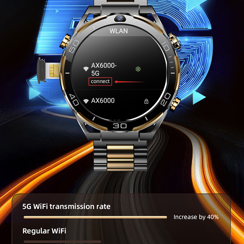 Новые 4G LTE Смарт-часы для му – обзор и цена Luxury Watch German